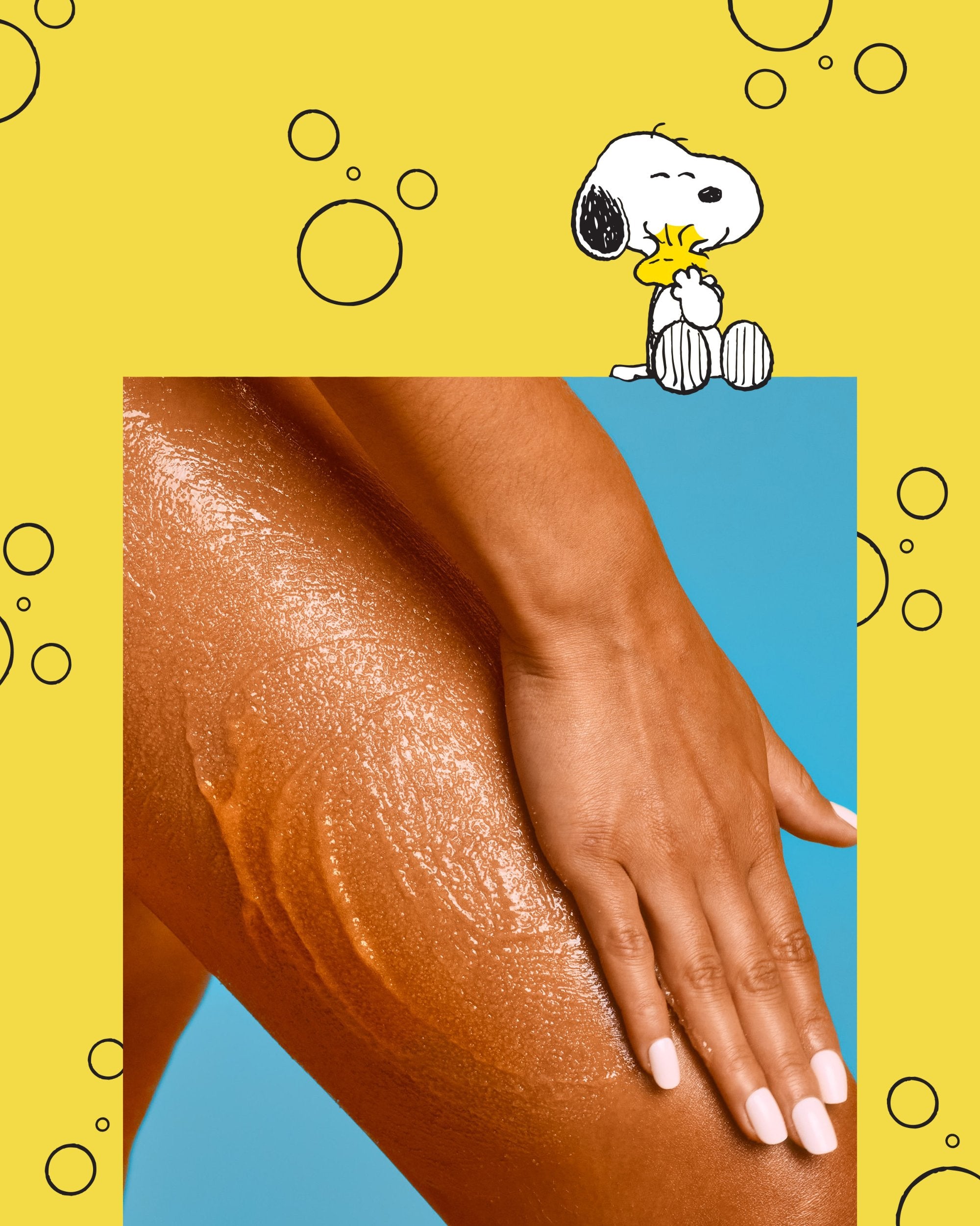 Peanuts_Woodstock_Glow_Shea_Sugar_Scrub_apply.jpg