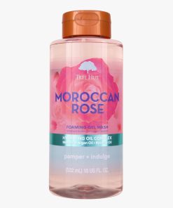 moroccan rose foaming gel wash